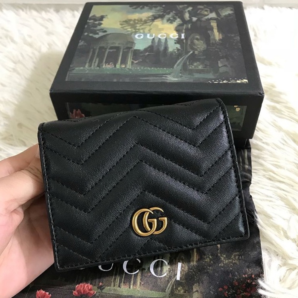 Gucci marmont quilted leather